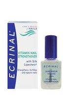 Load image into Gallery viewer, A bottle of ECRINAL Penetrating Vitamin Nail Strengthener with Silk Lipesters next to its packaging box.