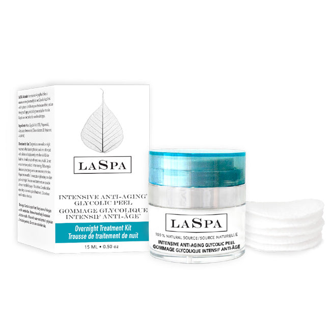 LA SPA Intensive Glycolic Peel (10%) Overnight Treatment Kit